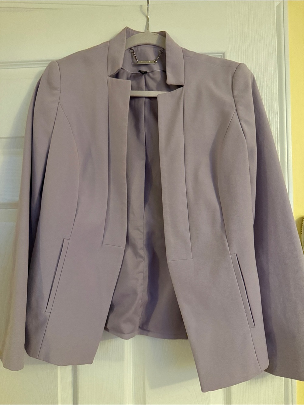 Lilac Women's Open Front Blazer Jacket
